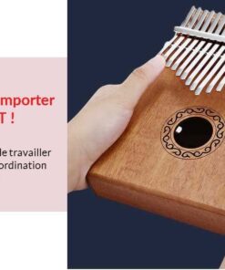 Kalimba de mogno de 17 notas [Kit completo Comprar Kalimba em TheKalimba.com