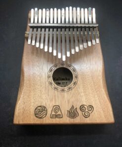 Kalimba eléctrica de 17 notas personalizada - Gravação personalizada Kalimba personalizada