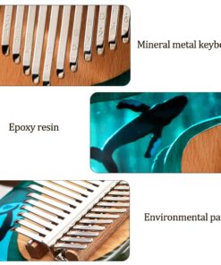 kalimba de 17 notas em faia e resina kalimba de 17 notas em faia e resina