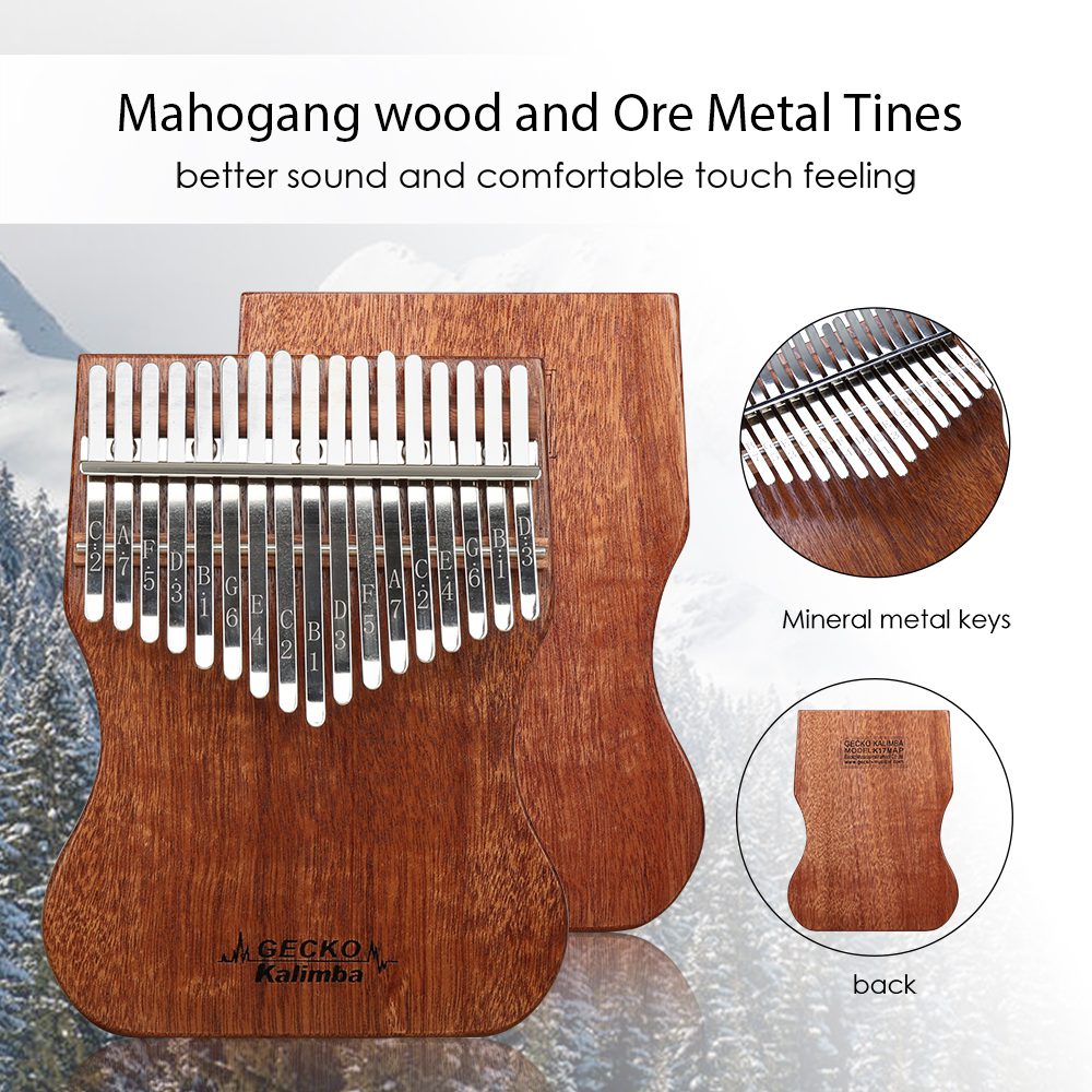 kalimba 17 note geco