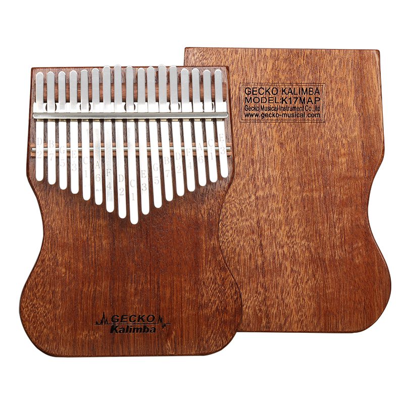 kalimba 17 notas gecko