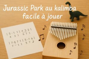 Easy-to-play Jurassic Park kalimba music ????